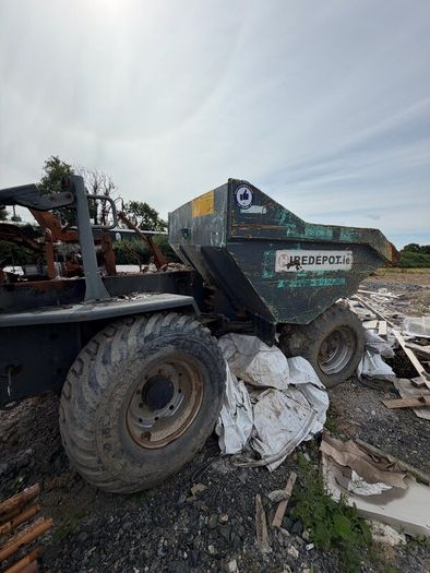 9 ton fire damaged dumper