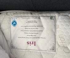 bed + mattress + bedside