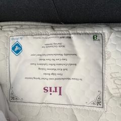 bed + mattress + bedside