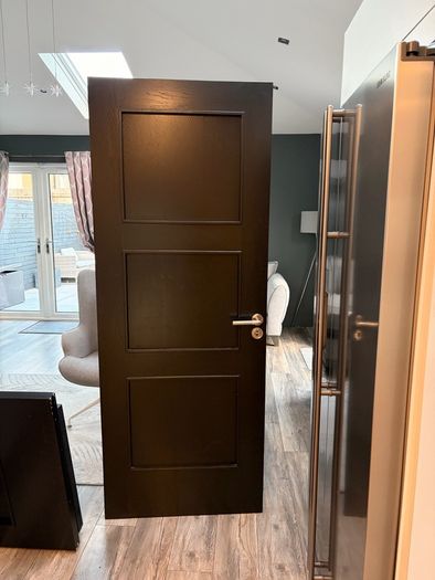 3 Solid Oak doors