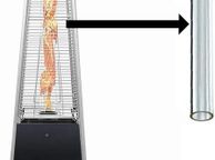 main image for ad BU-KO Glass Tube Replacement for Pyramid Gas Patio Heater