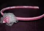 Handmade baby pink hairband