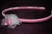 Handmade baby pink hairband