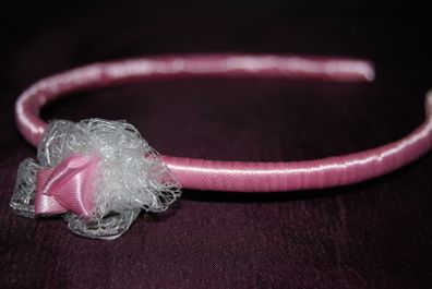 Handmade baby pink hairband