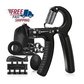 PRO Hand Exerciser Grip Strengthener Set 5 Pcs Forearm Muscle Builder - FREE DELIVERY OR PICK UP IN STORE