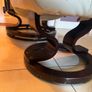 Reclining Armchair and footstool/ pouffe Image 2