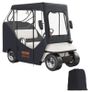 2 Passenger Golf Cart Cover Waterproof Driving Enclosure 600D Polyester Image 2