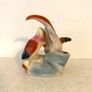 Vintage Ceramic Love bird Pen Holder Image 2