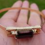 Vintage/Art Deco Style Avon Amethyst Glass Crystal Bracelet Image 7