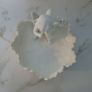 Antique cherub footed candy bowl Image 3