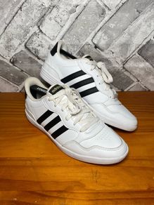 Adidas Performance VL Hoops 2.0 Ladies White Leather UK6 EU39.5