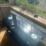 Black glass tv stand Image 2