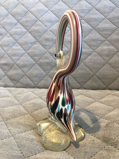 Vintage Murano swan, goose, bird