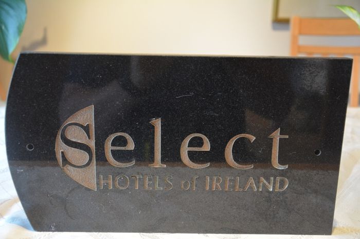 Vintage marble sign - Select Hotels of Ireland
