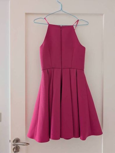 Hot Pink Skater Dress