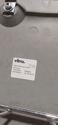 2 x Authentic Vitra Eames RAR Rocking Chairs 2016