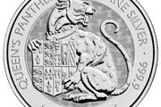 2025 Great Britain Tudor Beasts - 2 oz Silver Coin Queen's Panther BU (In Capsule)