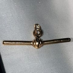Vintage Hallmarked 9ct Gold Albert Bar