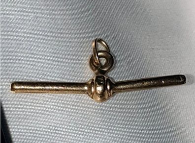 Vintage Hallmarked 9ct Gold Albert Bar