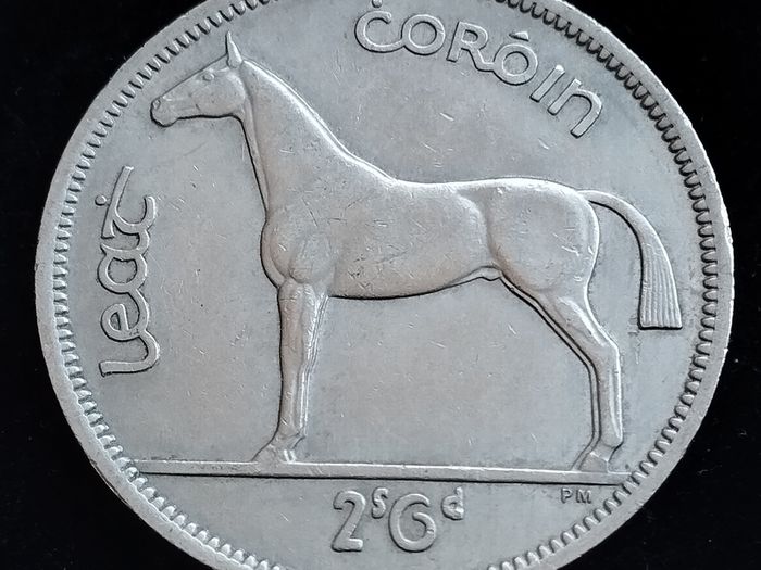 Ireland - 1963 - Half Crown - Horse - KM.16a - [291]