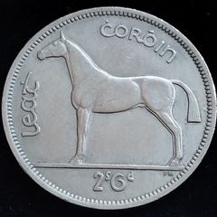 Ireland - 1963 - Half Crown - Horse - KM.16a - [291]
