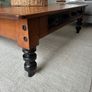 Large Antique Coffee Table Image 2
