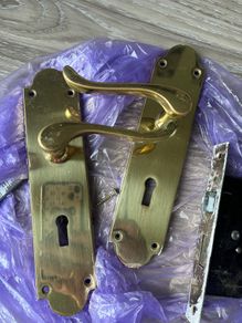Brass handles
