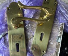 Brass handles