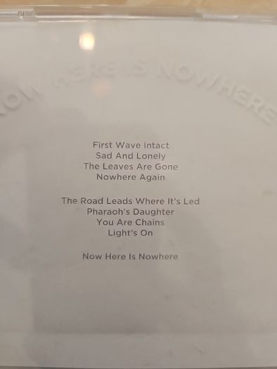 Secret Machines CD - Now Here Is Nowhere