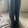 Womens Calf Length Leather Boots - Size UK 6 nearly new Image 3