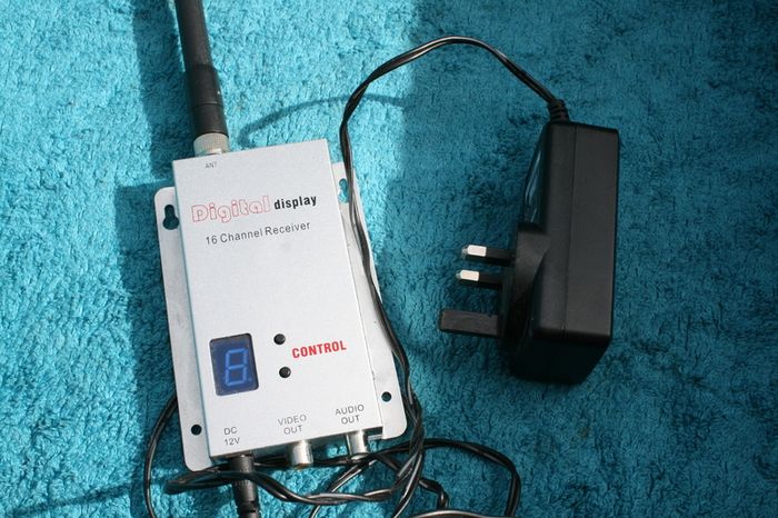 12CH 2.4G Wireless AV Receiver 2.3G 2.4 Video Audio Transceiver RX Acceptor FPV Drone Video Receptor
