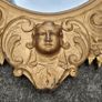 Antique hand carved gilt wood mirror Image 3