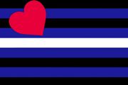 Gay Leather Pride flag FREEPOST