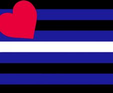 Gay Leather Pride flag FREEPOST