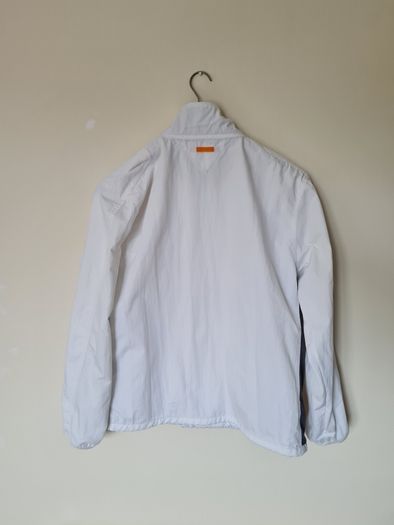 Hilfiger sport windbreaker Size xl Pit to pit 24" white nylon In excellent condition