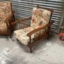 Pair of arts and crafts chairs Image 2