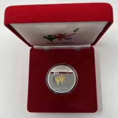 2003 Ireland Central Bank Special Olympics Uncirculated Silver Proof 10 Euro Coin.