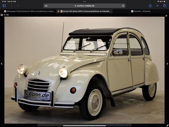 Oldtimer, 2CV4