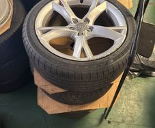19" Audi A7 A8 alloy wheels and tyres