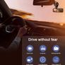 Triple Lens Dash Cam Front Rear and Inside Full HD 1080P for Cars with Infrared Night Vision Image 2