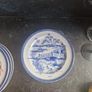 5 Antique blue and white plates Image 4