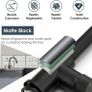 Black Kitchen Tap with Pull Out Spray, Kitchen Sink Mixer Tap with 3 Mode Spray Head, Single Handle Modern Mono Mixers Bar Taps Faucet with High Arc 360 Swivel Spout Image 5