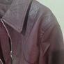 Brand New Burgundy Leather Jacket Size M Image 7