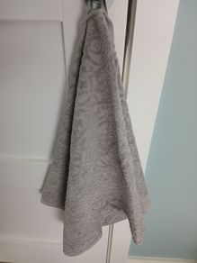Grey Dunnes hand towel