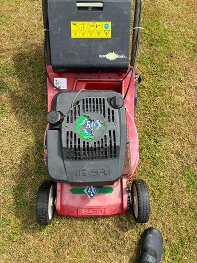 roller lawnmower