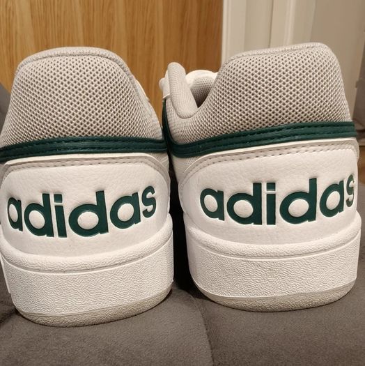 Adidas Sneakers White Green Size 40 New