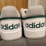 Adidas Sneakers White Green Size 40 New Image 4