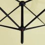 Double Parasol with Steel Pole Sand 600x300 cm Image 3