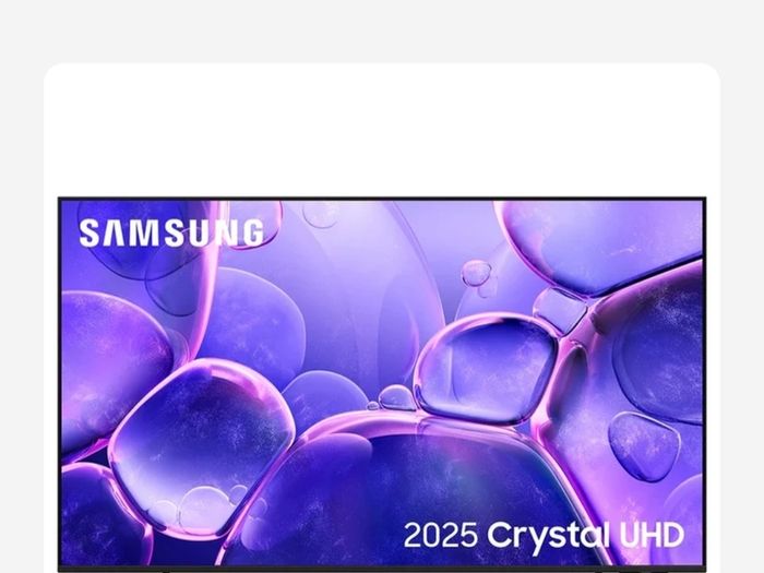 Samsung 43" TU8000 Crystal UHD 4K HDR Smart TV