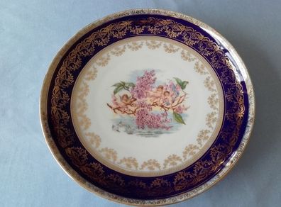 Vintage Porcelain Wall or Cabinet Plate